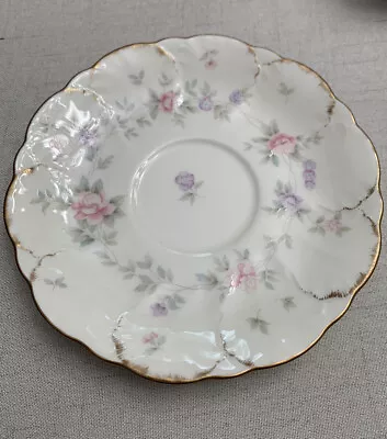 Mikasa Remembrance Saucer Plate Japan Ivory Bone China Mint • $8.99