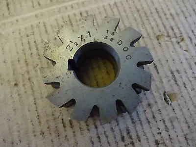 13/32  DOC Concave Horizontal Milling Cutter 1  Bore Moore • £18