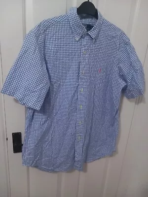 Ralph Lauren Check Cotton Shirt Size Large New Without Tags • £15.99