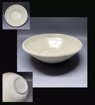 Chinese Song Dynasty White Bowl / W 16.3[cm] / Pot Vase Ming Plate Yuan • $349.99