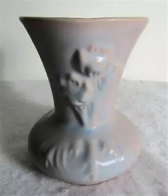 Van Briggle Raised Flower Vase #2 • $95