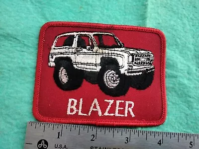 Vintage Chevrolet K-5 Blazer Parts Service Dealer Hat Patch • $9.99