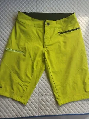 Troy Lee Designs MTB Shorts Flow Yellow Size Large • $30