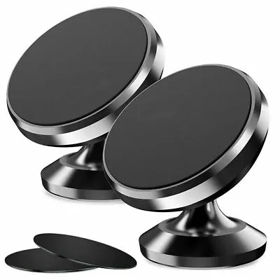 2-Pack Magnetic Car Dashboard Mount Holder Stand For Phone Samsung Galaxy IPhone • $8.99