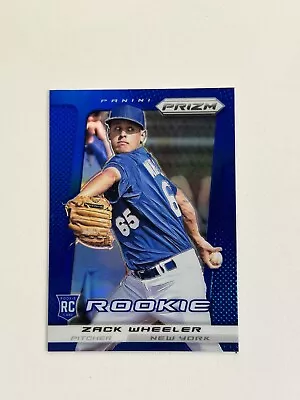 2013 Prizm Zack Wheeler Blue Rookie New York Mets/Philadelphia Phillies ACE • $4