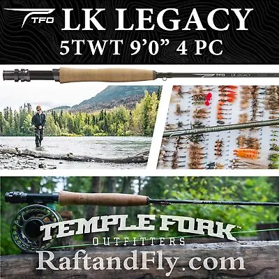 TFO LK Legacy 5wt 9'0  Saltwater Fly Rod - Lifetime Warranty | FREE SHIPPING • $249.97