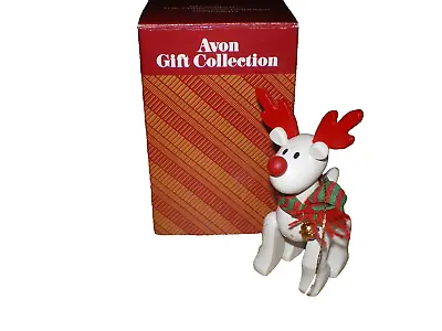 VTG Avon Christmas Ornament Belvedeer The Christmas Reindeer EUC • $5.99