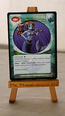 Magi Nation Duel - Orothe Magi - LIMITED - KAYLIEL - Promo - 2002 * Mermaid • $15