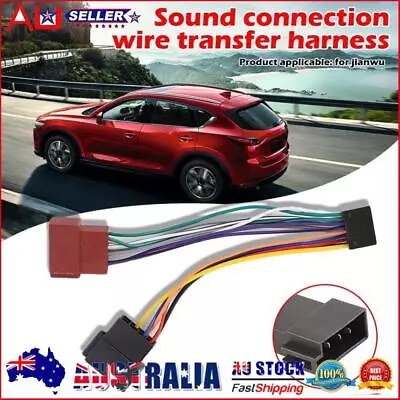 NEW Car Stereo Radio 16 Pin ISO Wiring Harness Loom Connector For KENWOOD Head U • $8.76