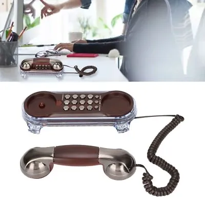 Landline Corded Phone Retro House Phones Wired Telephone  Home Office • £12.71