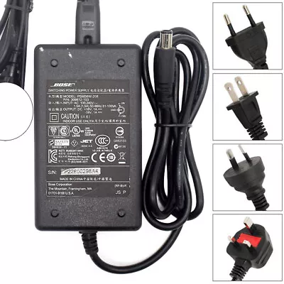 Bos Sounddock II III Series 2 3 Power Supply Cord PSM36W-208 Charger Black  • $38.49