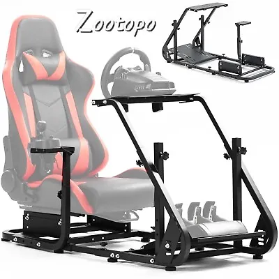 Zootopo PRO Racing Simulator Cockpit Fit For PC Xbox For Logitech Thrustmaster • £129.99