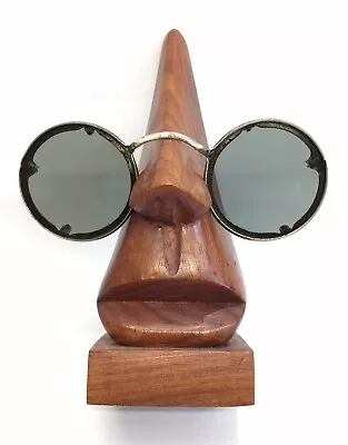 $29.99 • Buy Vintage Willson Round Motorcycle Goggle Sunglasses Frame And Gray Lenses Only