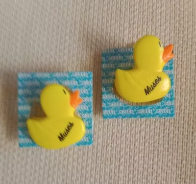  Krewe Of Muses Mardi Gras 2024 Set Of (2)  Rubber Duckie Bag Clips • $7.99