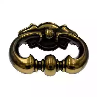 Amerock BP764-AE Antique English Brass Furniture Knob Mock Bail Pull Ring Pull • $8.99