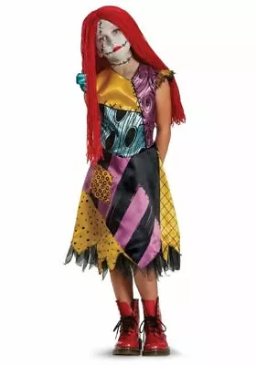 Disguise Disney Sally Nightmare Before Christmas Deluxe Girls' Costume S (4-6x) • $16