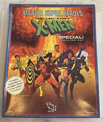 TSR _Marvel Super Heroes Rpg_Uncanny X-men_Special Campaign  Box Set • $55