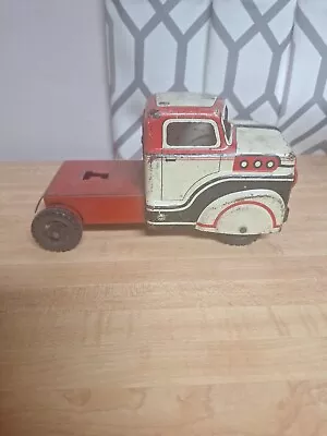 Marx Vintage Semi Tractor Pressed Steel Toy • $36