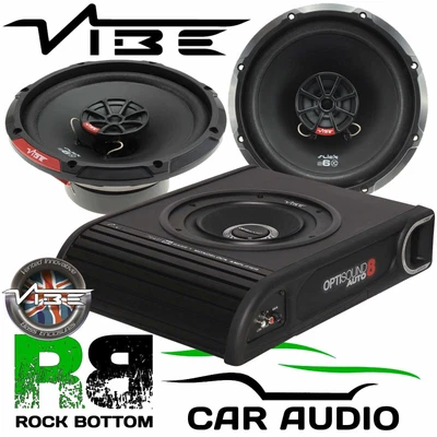 £209.99 • Buy Vauxhall Corsa C/D 2006 On Vibe 900W Enclosure Sub Front Door Car Speaker Kit