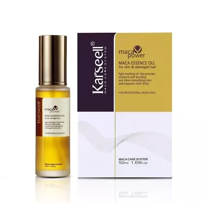 Karseell MACA ESSENCE OIL For Body & Domaged Hair REPAIRS DRY HAIR EXP:02/2027 • $17.99