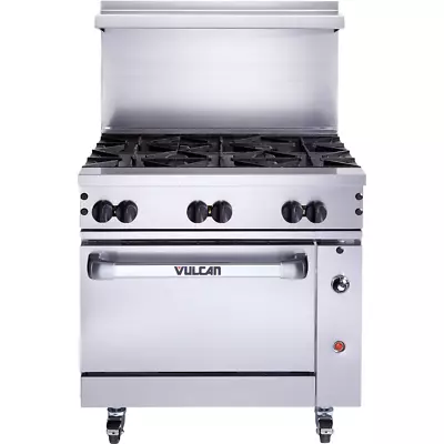 Vulcan 36S-6B Endurance 6 Burner 36  Gas Range With Standard Oven Base • $4480