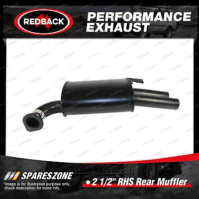 Redback 2 1/2  RHS Rear Muffler Assembly For Holden Commodore Calais VE VF 6.0L • $247.95