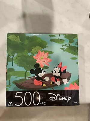 NEW Disney Mickey Mouse And Minnie Mouse Boat 500 Pcs Puzzle Romantic Love❤️Rare • $6.99