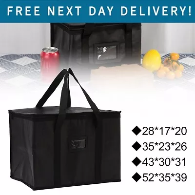 Large Capacity Insulation Cool Bag Cooler Box Picnic Camping Food Ice Drink Bag • £5.69