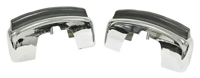 Empi 98-0750 Chrome Bumper Guards Front Or Rear Pair Fits Bug 1968 -1973 • $110.95