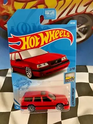 Hot Wheels 2021 HW Factory Fresh 2/10 043 Volvo 850 Estate RED 10SP • $4.74