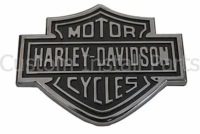 Heavy Duty Metal Harley Davidson Chrome Emblem Badge Fits Ford Super Duty F-150 • $49.99