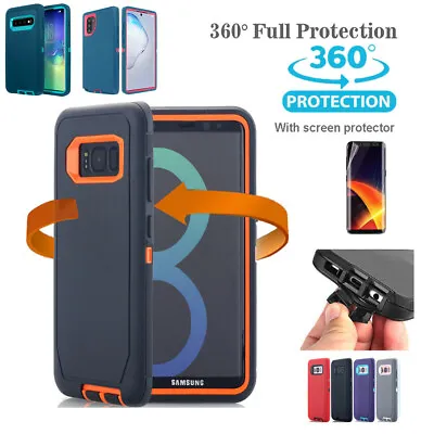 For Samsung Galaxy Note10+/S10+/S9+/S8 Plus Case Tough Heavy Duty Cover  • $11.99