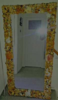 £1000 • Buy Spectacular Ornate Sea Shells Giant Mirror. Hand Made Restaurant/Hotel