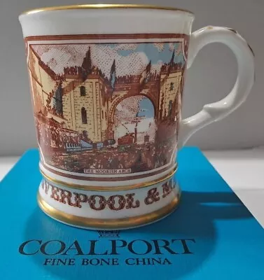 Coalport Mug 150th Anniversary Worlds First Passenger Train Ltd Edition 1000 • £24.99