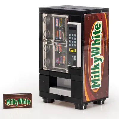 Milky White - B3 Customs® Candy Vending Machine Made Using LEGO Parts • $19.99
