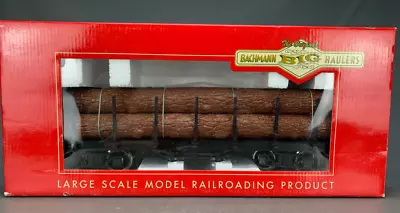 G Scale Bachmann 98470 Log Car Flat W/Logs G409 LZ • $78.98