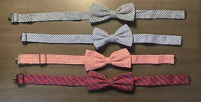 Vineyard Vines Bow Ties Lot Of 4 Gently Used - Genuine 100% Silk • $49.99