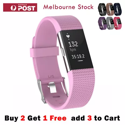 Fitbit Charge 2 Band Replacement Wristband Watch Strap Small Large Sports Bands • $5.58