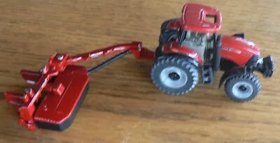 1/64   Case Ih MXU135 With Case IH DC 102 Rotary Disc Mower Conditioner • $25