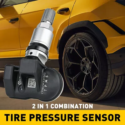 2 In 1 Pressure Tire Monitoring Sensor Tool TPMS Programmable 315MHz & 433MHz • $21.99