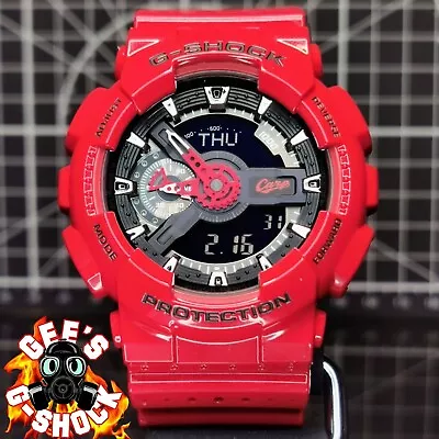 Casio G-Shock GA-110 🇯🇵 HIROSHIMA CARP 1/1000 Limited Edition Red GA-110CARP-4 • $146.72