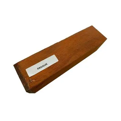 Combo Pack Of African Padauk Knife Scale/Tool Handle Wood Blank 5  X 1-1/2  X 1  • $131.96