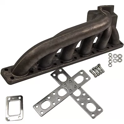 Cast Iron Turbo Exhaust Manifold For BMW E36 2.5L 2.8L T3 Flange M50/ M52 • $566