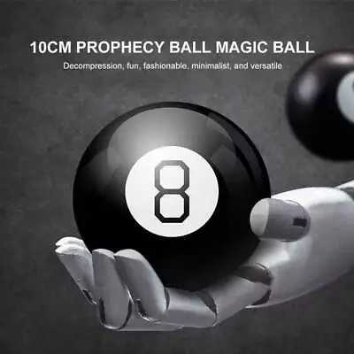 Retro Magic Mystic 8 Ball Decision Making Fortune Telling Cool Toys Gift Boxed • £10.88