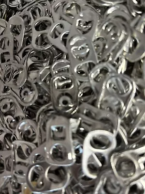 500 Silver Can Ring Pulls For Arts Crafts Hobbies Etc. • £6.99