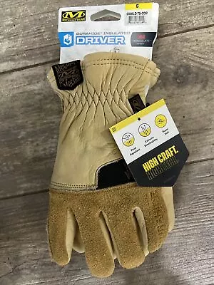 Mechanix Wear LEATHER INSULATED DRIVER Durahide  Small CWKLD-75-008 • $12