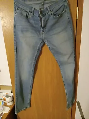 Hollister Jeans Mens Size 32 X 30 Skinny Epic Flex Blue Dark Wash • $19.99