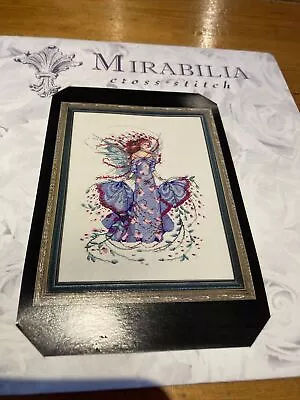 Mirabilia October Opal Fairy MD 132 Cross Stitch Chart Kit Canvas Etc • £25