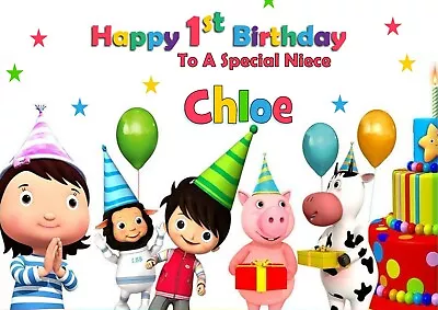 Personalised Birthday Card Little Baby Bum  Inspired Any Name/relation/age • £2.99