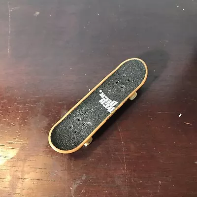 Tech Deck Dude Fingerboard Rare Black Metal Board With White Wheels • $2